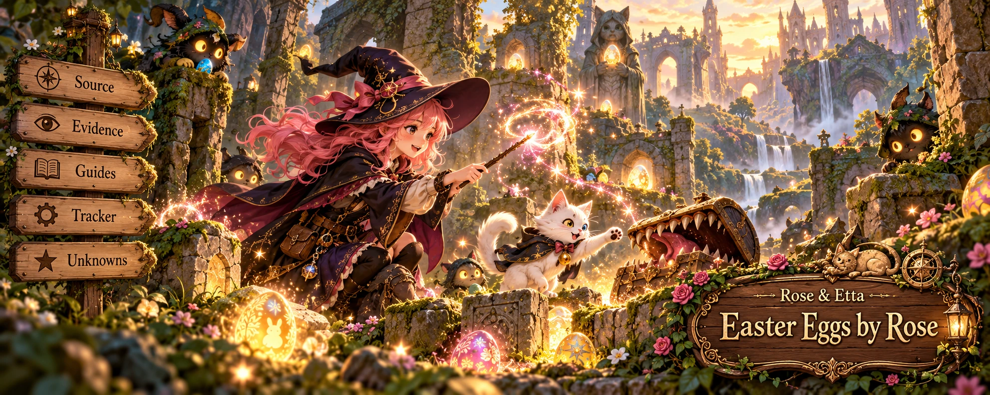 Rose and Etta — Easter Eggs by Rose, an illustrated magical adventure