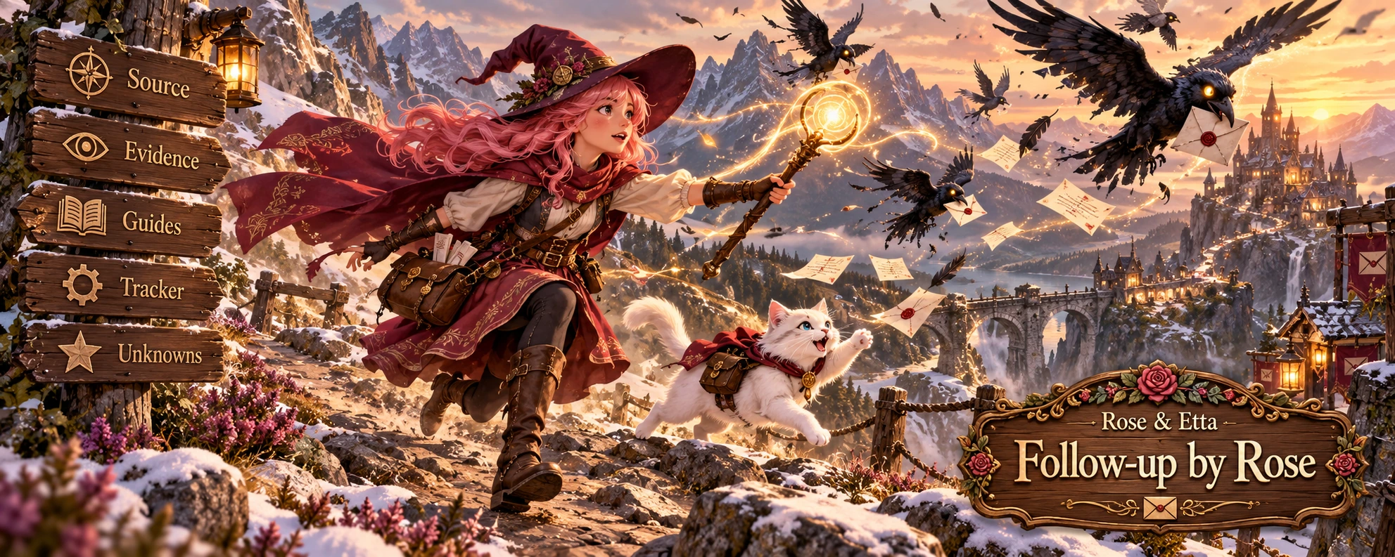 Rose and Etta β Follow-up by Rose, an illustrated magical adventure