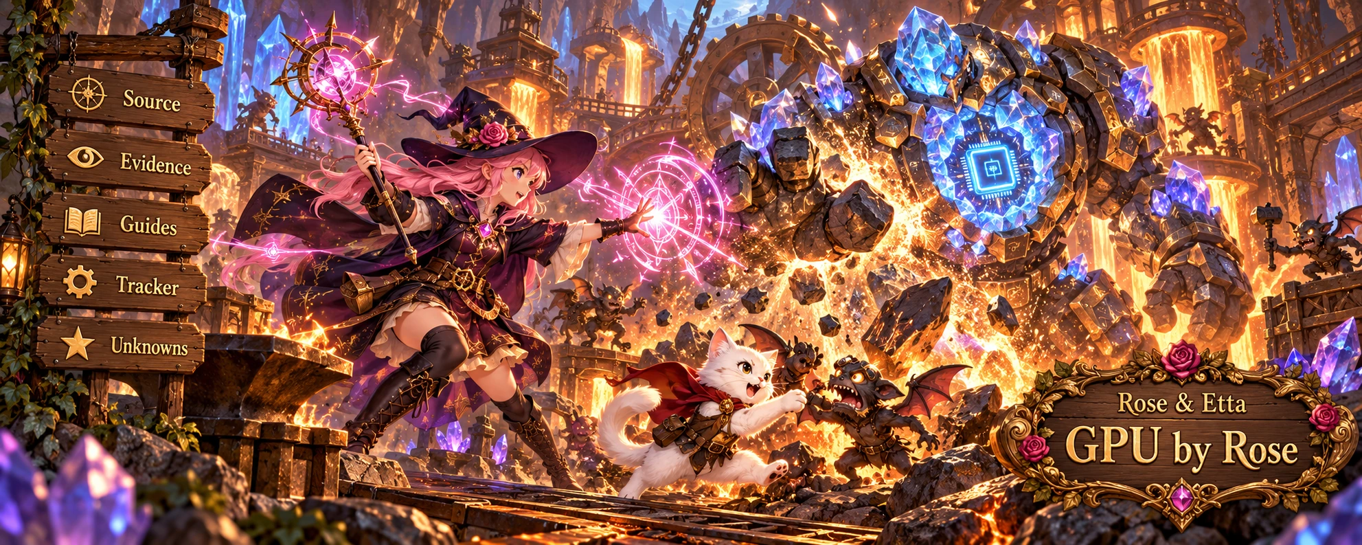 Rose and Etta — GPU by Rose, an illustrated magical adventure