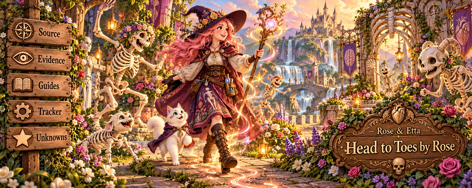 Rose and Etta β Head to Toes by Rose, an illustrated magical adventure