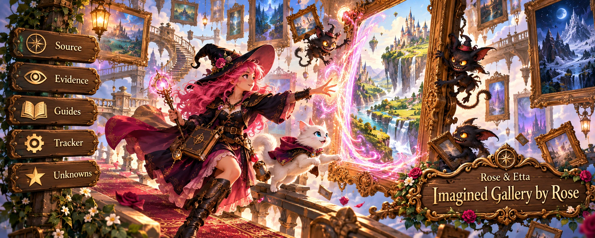 Rose and Etta β Imagined Gallery by Rose, an illustrated magical adventure