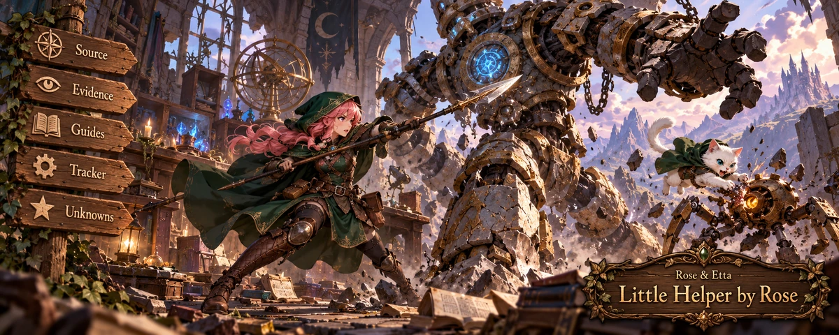 Rose and Etta fighting a monster β Little Helper by Rose