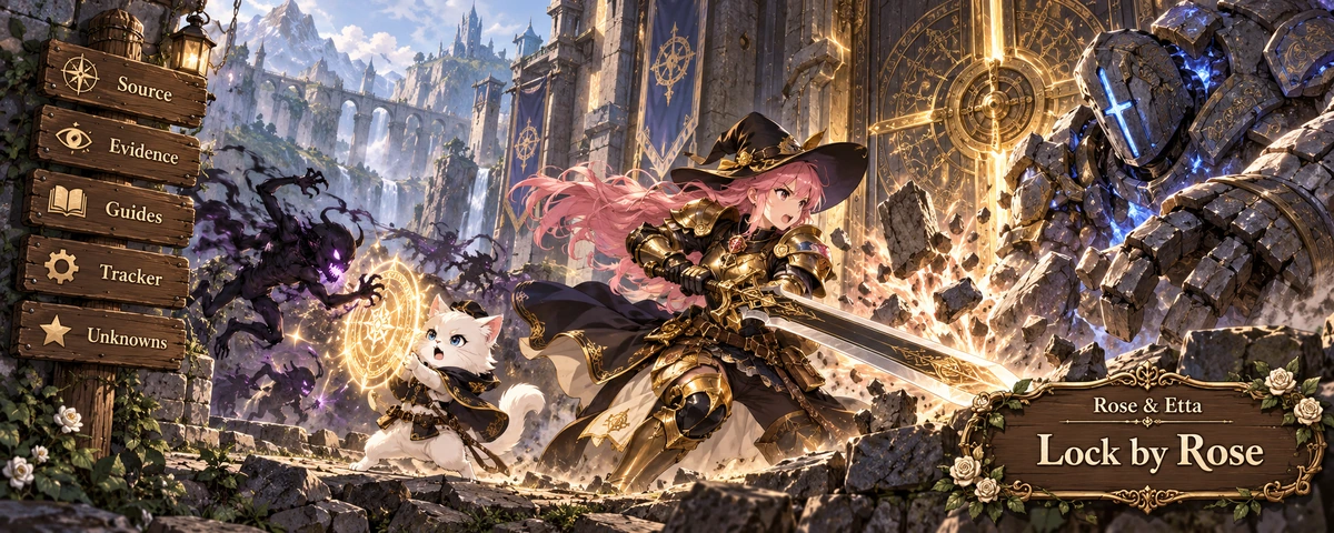 Rose and Etta fighting a monster — Lock by Rose