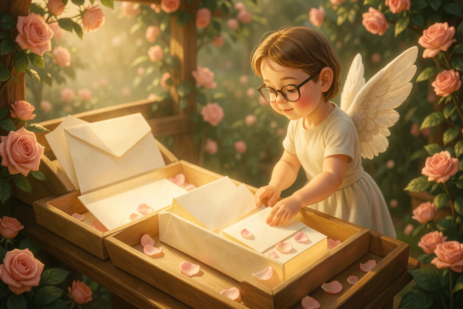 Intelligent Webmail by Rose — Lifelike storybook 3D-style concept art generated locally with Imagined by Rose