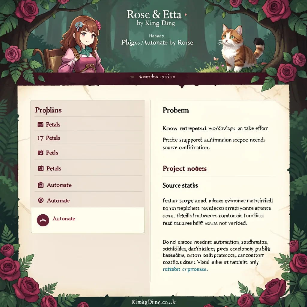 Trouble Shooter by Rose instructions β Rose & Etta β original 16-bit pixel-art illustration
