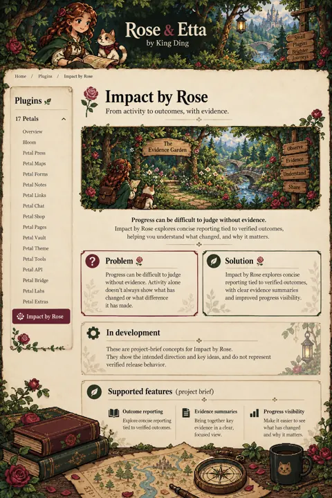 Loop by Rose β Rose & Etta pixel-art illustration; artwork, not a product-interface screenshot