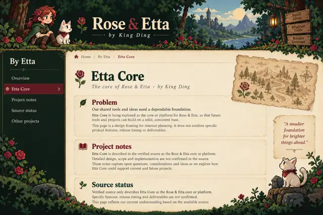 Super Skills by Rose — Rose & Etta — original 16-bit pixel-art illustration