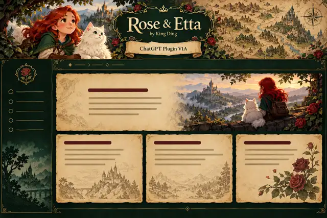 GPU by Rose β Rose & Etta pixel-art illustration; artwork, not a product-interface screenshot