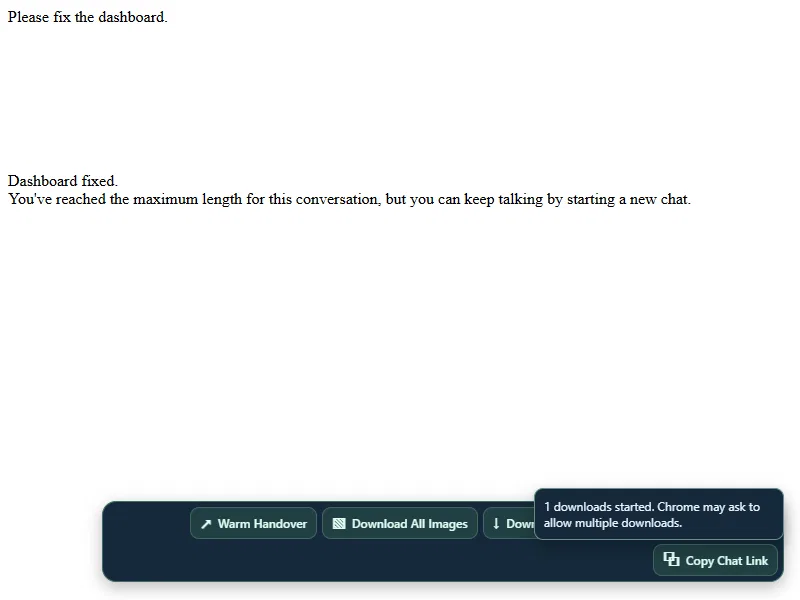 Local Next Chat development preview