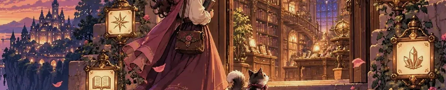 Markup by Rose β Rose & Etta β original 16-bit pixel-art illustration