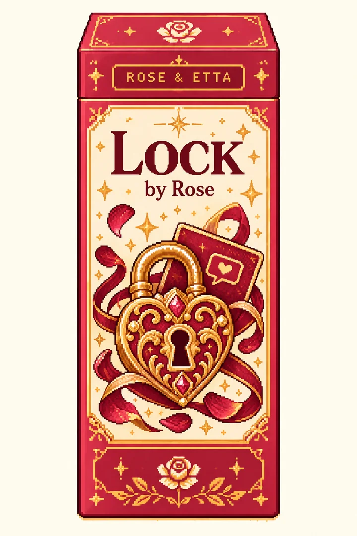 Pixel-art ROSE & ETTA packaging concept for Loop by Rose