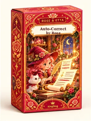 Auto-Correct by Rose product package