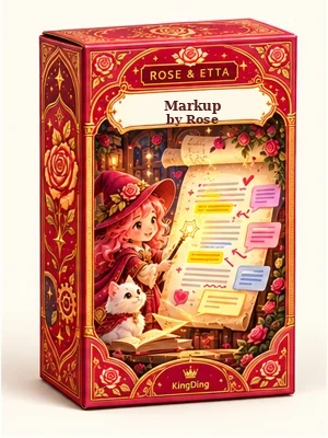 Markup by Rose product package