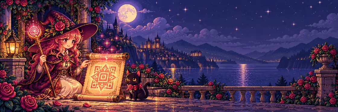 Help Me Build Rose & Etta — Rose & Etta — original 16-bit pixel-art illustration